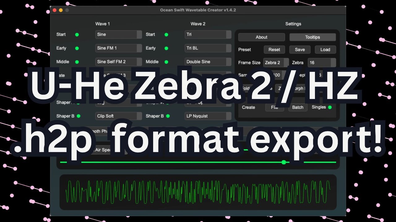 Ocean Swift - Wavetable Creator 1.4.3 | U-He Zebra 2/HZ .h2p