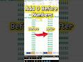 Add Leading Zeros in Excel