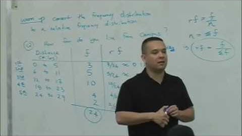 Statistics Lecture 2 (part 1)