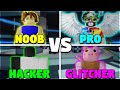NOOB vs PRO vs HACKER vs GLITCHER [Roblox Piggy]
