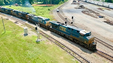 CSX, M514, North, Manifest, Decatur, Alabama, 6/15/2024