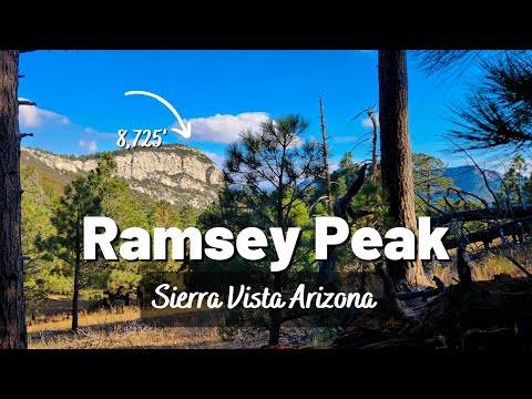 Ramsey Peak 8,725' | 3rd Highest Peak in the Huachucas | Sierra Vista Arizona | Fort Huachuca