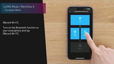 LUMIX Flow Tutorial | LUMIX Mode - Workflow A (Scripted Work)