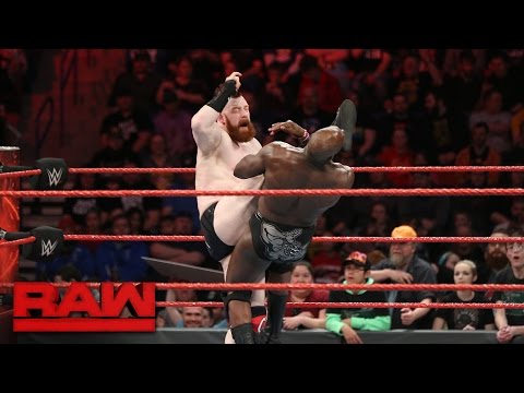 Sheamus vs. Titus O'Neil: Raw, Feb. 27, 2017