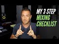 Mixing checklist 3 steps to know your mix is ready  recordingrevolutioncom