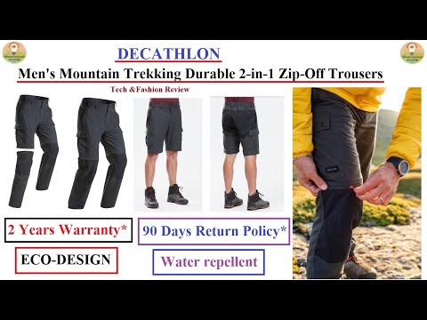 Decathlon FORCLAZ MT500 Men39s Durable Mountain Trekking Trousers   Coles Best Buys Online Exclusives