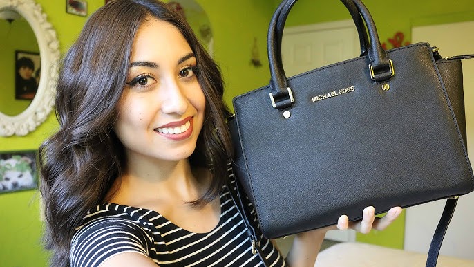 Michael Kors Selma Large in Acorn Color Bag Review 