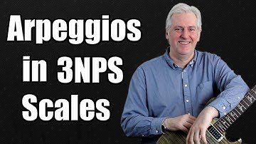 Discovering Arpeggios in 3 note Per String Scales