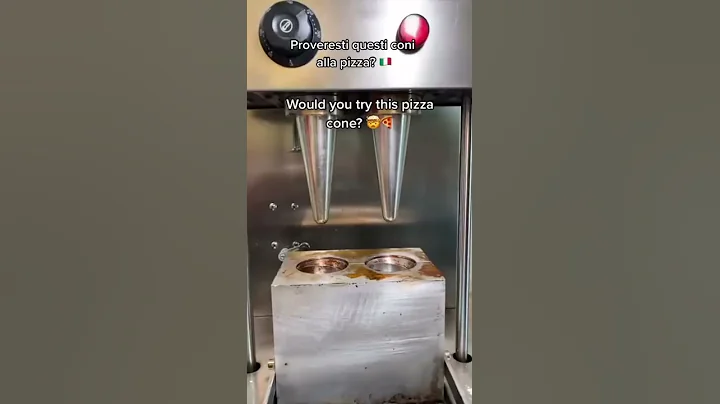 Italians reacting to PIZZA CONES 😱 #shorts