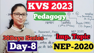 KVS Pedagogy | National Education Policy 2020 | FLN | NEP 2020 | Foundational Literacy | KVS 2023 |