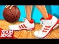 GIANT Shoe Basketball Challenge!!