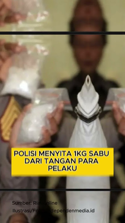 Jejak Kelam Brigadir AS, Oknum Polisi Riau yang Terlibat Peredaran Sabu