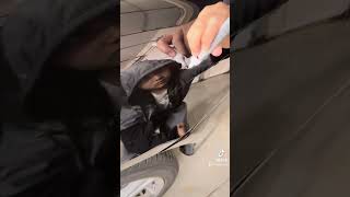 touch up pen paint on the Mazada Miata