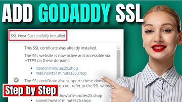 Hoe installeer ik een SSL-certificaat op GoDaddy cPanel | Volledige handleiding