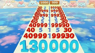 NUMBER MASTER: Numbers Run & Merge Master 3D – Satisfying Gameplay Walkthrough (Android iOS) Part 13 screenshot 3