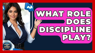 What Role Does Discipline Play? - Stock and Options Playbook