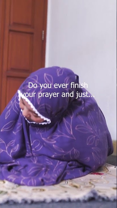 TIDUR PAKAI MUKENA