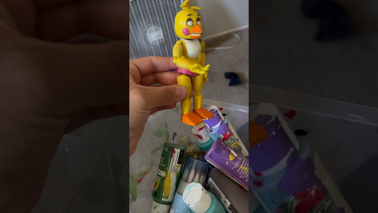 Toy Chica Funko Action Figure Custom! [in progress]