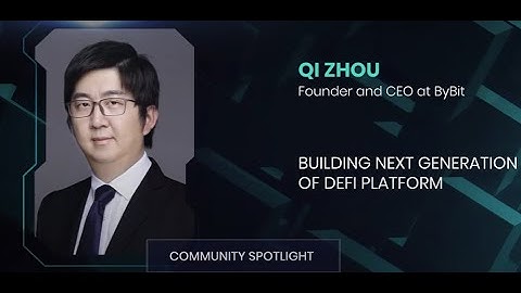 Dr. Qi Zhou: Building Next Generation of DeFi Platform | Unitize BlockShow