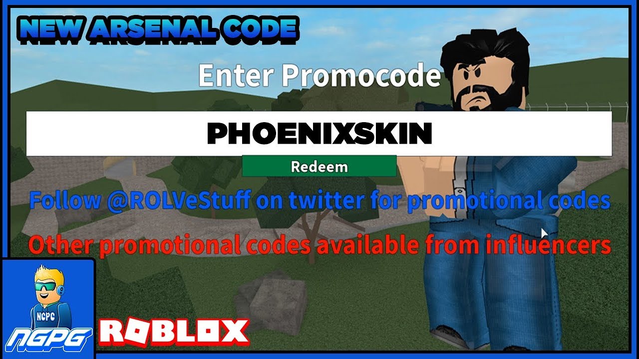 Outdated Phoenix Skin Code For Roblox Arsenal Youtube - codigo de arsenal roblox 2019