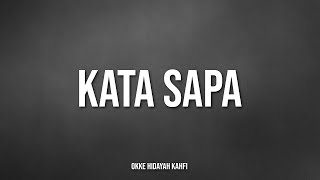 Belajar Bahasa Isyarat Bisindo Kata Sapa