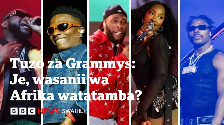 Tuzo za Grammys: Wasanii wa Afrika walalamika