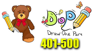 DOP 1: Draw One Part - Level 401-500 Walkthrough (iOS, Android)