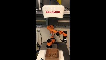 Solomon 3D Bin Picking with AccuPick via Industrial Control