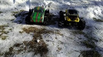 RC Traxxas Rustler Brushless Exceede 4x4 Snow Bash