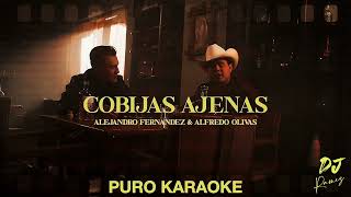 Cobijas Ajenas-Alejandro Fernandez & Alfredo Olivas-Karaoke ✨2o24✨