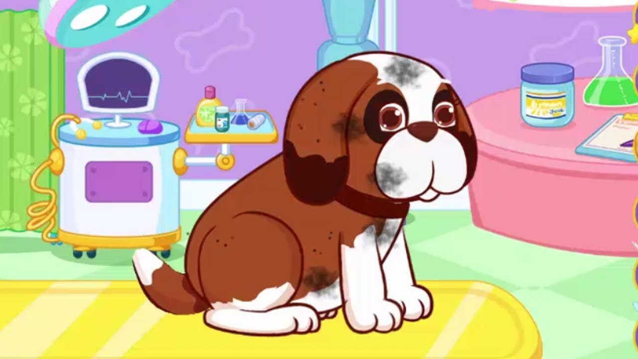 My Newborn Pet Baby - Take Care of Cute Little Puppy - Fun Take Care Animals & Bed Times Games
