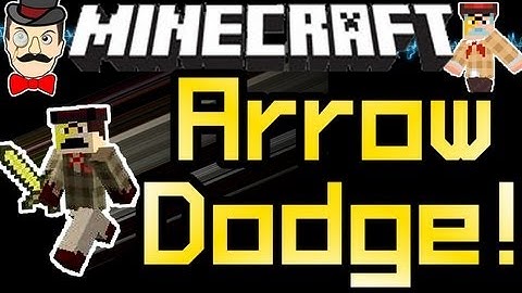 Minecraft Mods - ARROW DODGE ! Super Slow Motion Power !