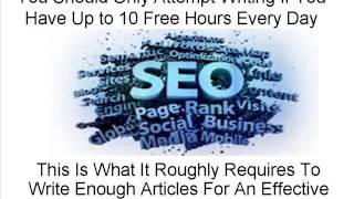 How To Make Efficient Use Of The Seo Article Writing Services