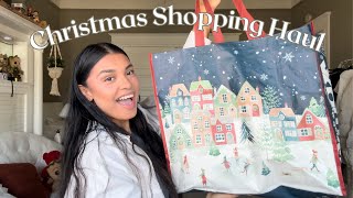 Christmas Shopping Haul 🎄🎁| Vlogmas #1 | HUGE TJMaxx/Marshalls haul