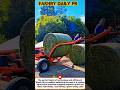 Like a Giant Cake! Satisfying Way Farmers Wrap Hay Bales