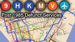 How can the Post1985 DEFUNCT Subway lines be returned to service? | Transit Talk