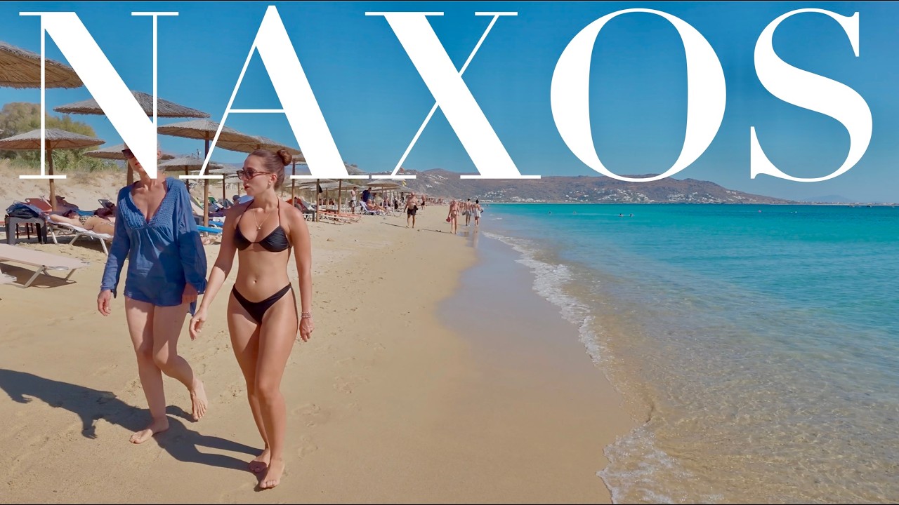 Exploring Naxos, Greece: From Agia Anna to Plaka Beach and Back | Captured with DJI Osmo Pocket 4P