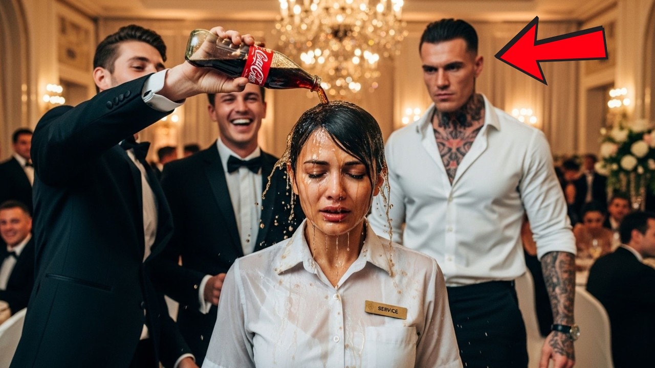 RZUCIŁI COCA-COLĄ W KELNERKĘ DLA ZABAWY, NIE WIEDZĄC, ŻE JEJ MĄŻ BYŁ SZEFEM MAFII