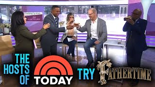 Hosts of TODAY Show Try Fathertime Bourbon and like it!!