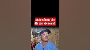 A Báu chỉ quan tâm đến cảm xúc của ai? #doanvanbau #lavlognt