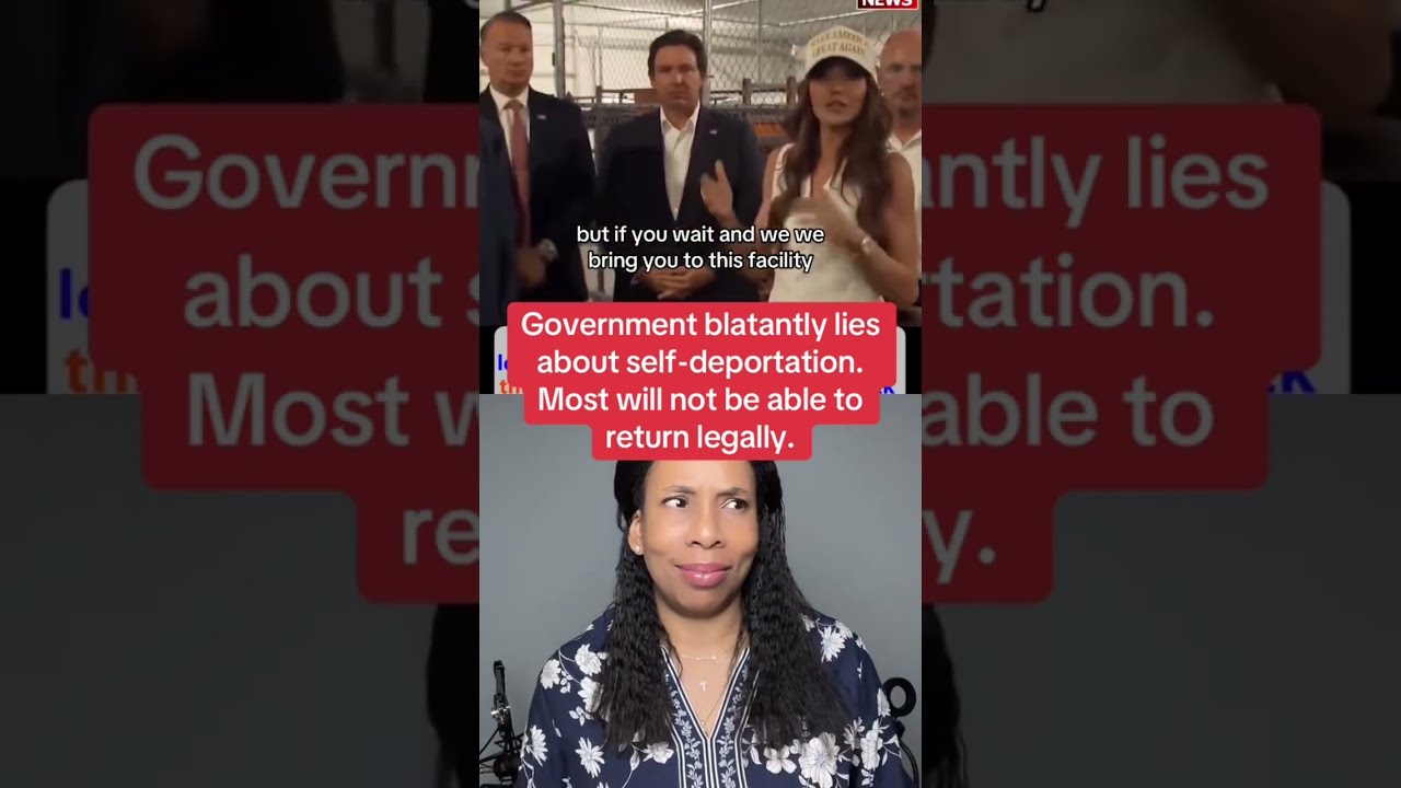 Government Lied About Self Deportation