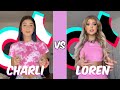 Charli damelio vs loren gray tiktok dances compilation november 2020