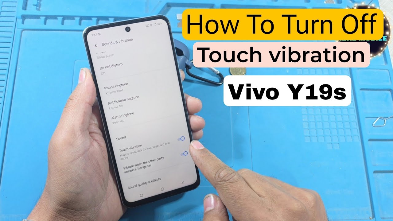 How to Turn Off Touch Vibration in Vivo Y19s | Vivo Y19s touch vibration off kaise kare