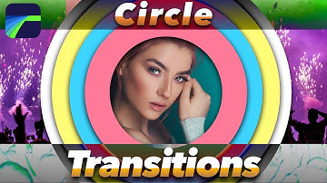 Circle color Transition in LUMAFUSION | Tutorials | get this for free