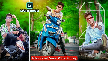 Lightroom green tone photo editing like atharv raut | atharv raut photo editing tutorial | Rkb Zone