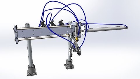 Pick and Place #2 - with pneumatic tubings