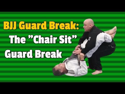 The "Chair Sit" Closed Guard Break by Jason Scully