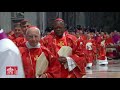 7 mai 2025, Messe pour l'élection du Souverain pontife | cardinal Giovanni Battista Re