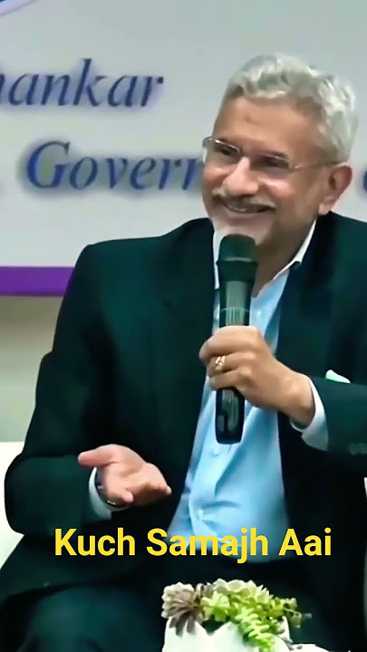 #jaishankar #proudindian Ishara hi kafi hai