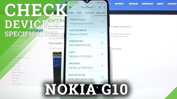 How to Check Phone Specification on NOKIA G10 - Use DevCheck app